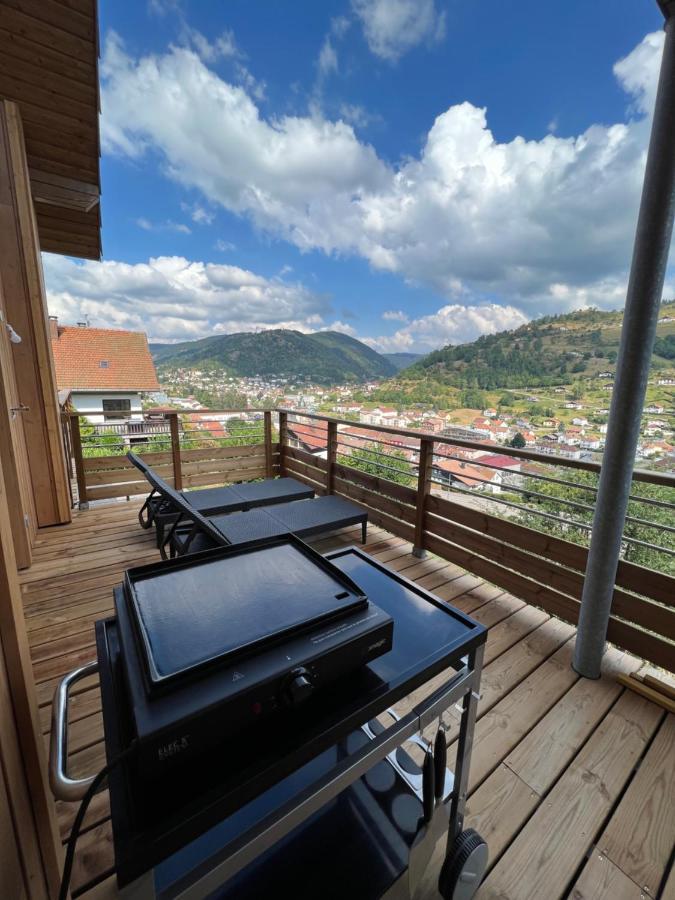 Magnifique Appartement Classe 4 Etoiles Avec Sauna Et Terrasse Dans Chalet La Bresse Esterno foto