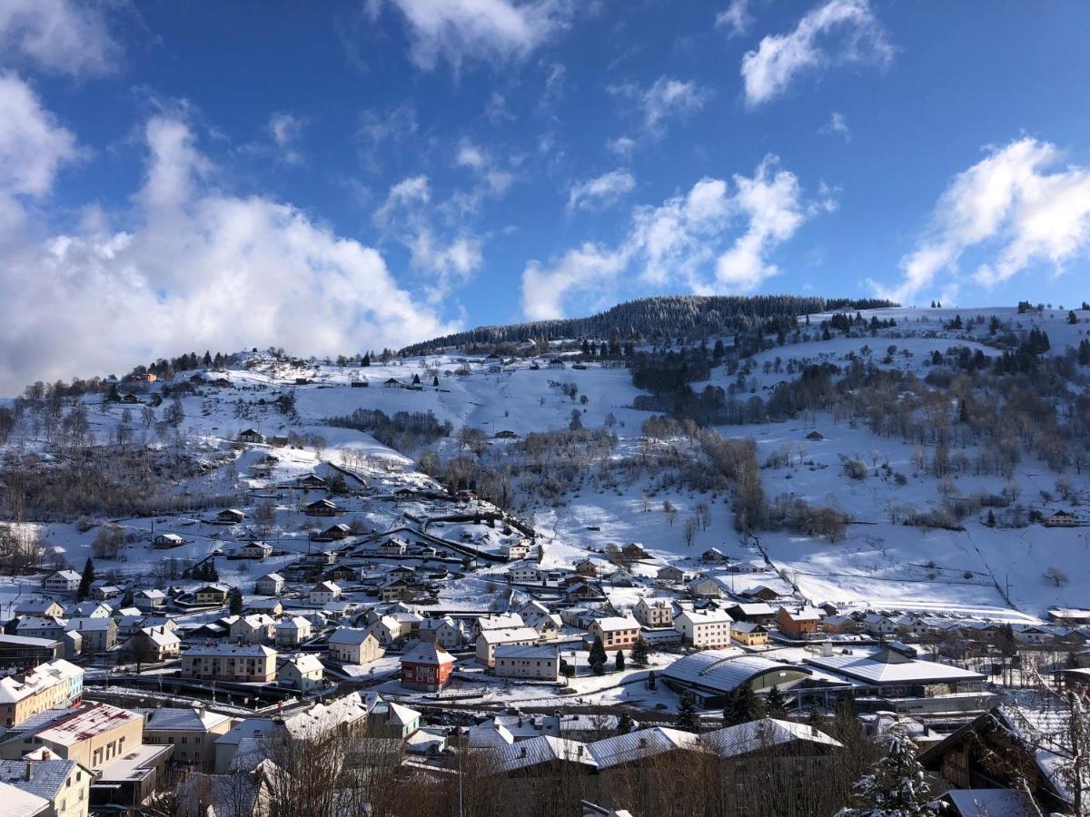 Magnifique Appartement Classe 4 Etoiles Avec Sauna Et Terrasse Dans Chalet La Bresse Esterno foto